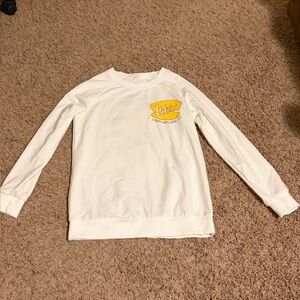 Gilmore Girls White Shirt with Yellow Logo